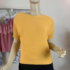 Yellow blouse